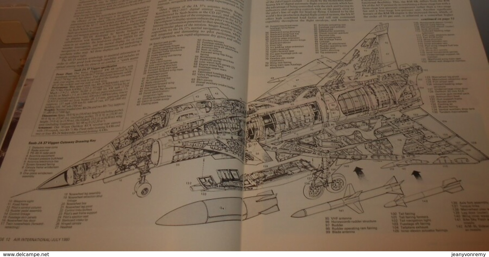 Air International. Volume 19. N°1. Juillet 1980. - Transports