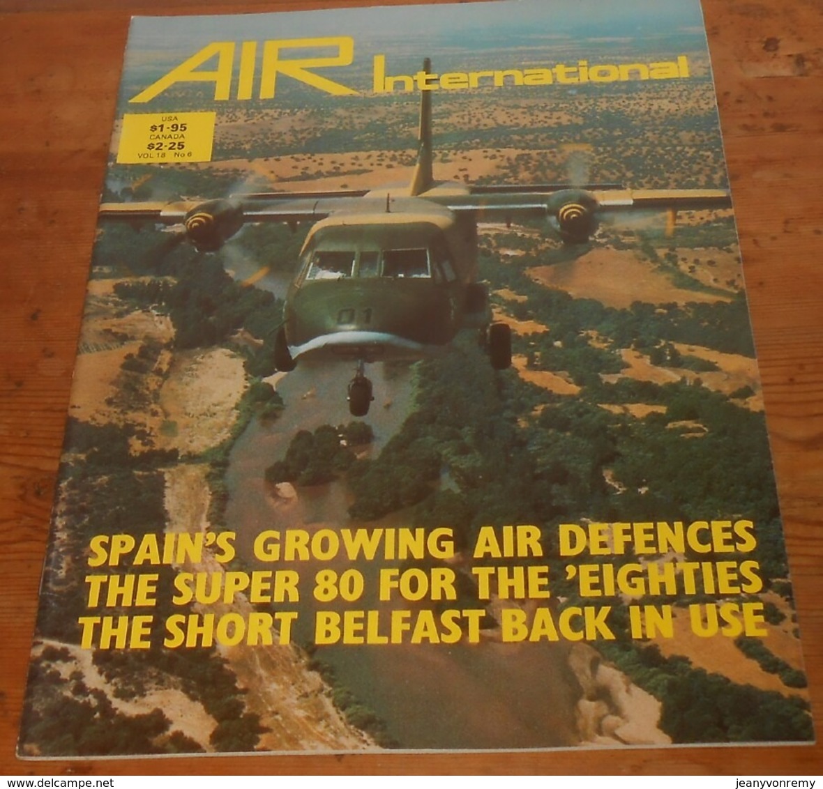 Air International. Volume 18. N°6. Juin 1980. - Trasporti