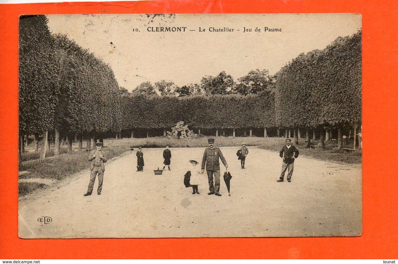 Jeu De Paume - Clermont - Le Chatellier (état: Coupures) - Altri & Non Classificati