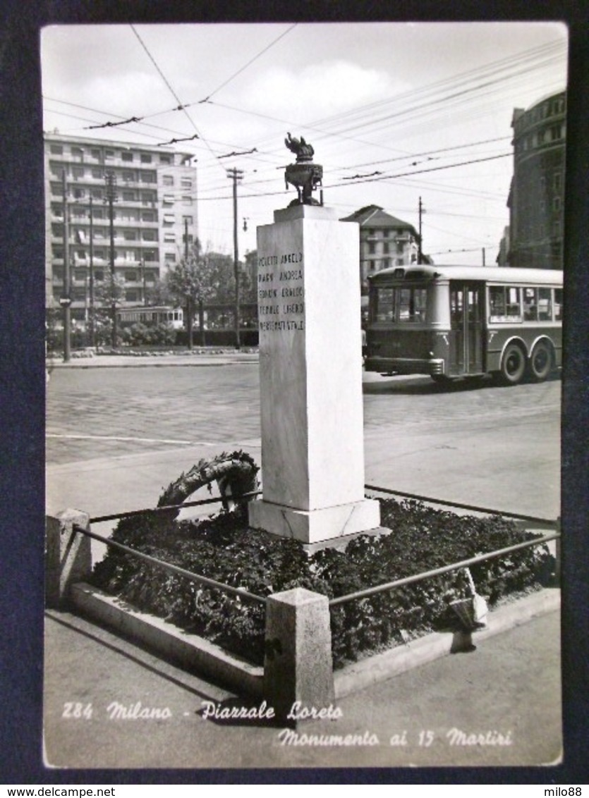 LOMBARDIA -MILANO -TRAM PIAZZA LORETO -F.G. LOTTO N°643 - Milano