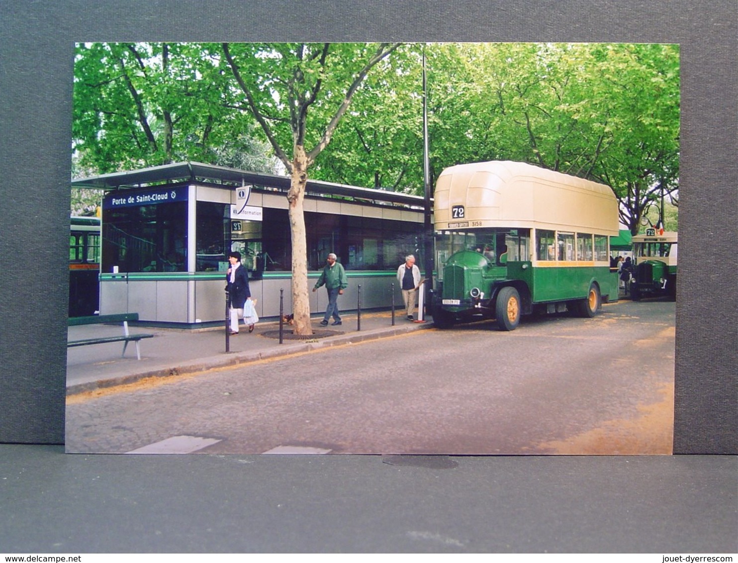 Autobus Renault TN4F Porte De Saint Cloud En Août 2003 - Automobiles