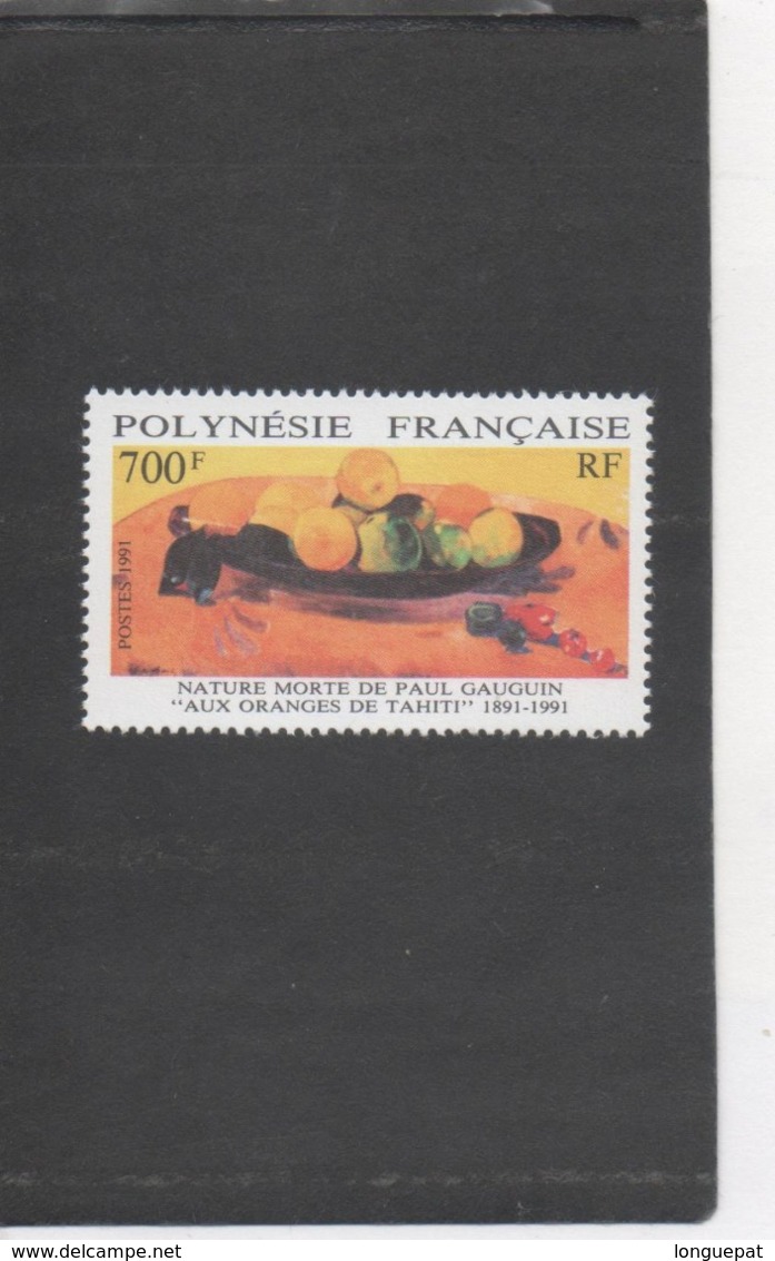 POLYNESIE Française - Paul GAUGUIN : "Aux Oranges De Tahiti" - 100 Ans De L'arrivée De GAUGUIN - Peinture - Art - - Impressionisme