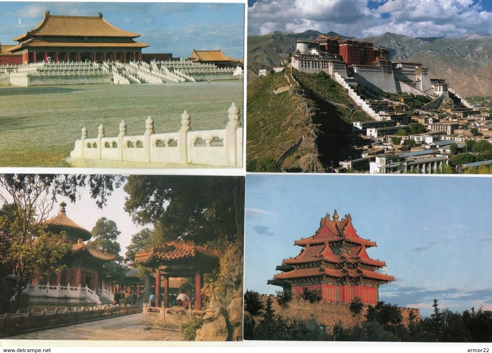 Chine Lot De 17 Cartes Postales Beijing, Nanjing, Xian, Hong Kong, Tibet - 5 - 99 Cartoline