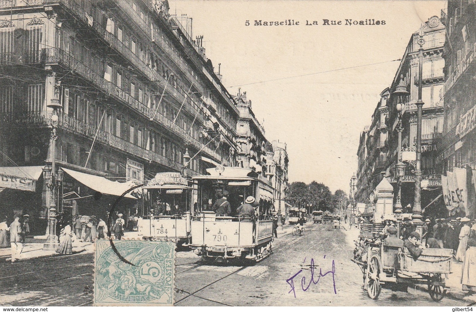 MARSEILLE - 13 - La Rue Noailles. - Canebière, Centro Città