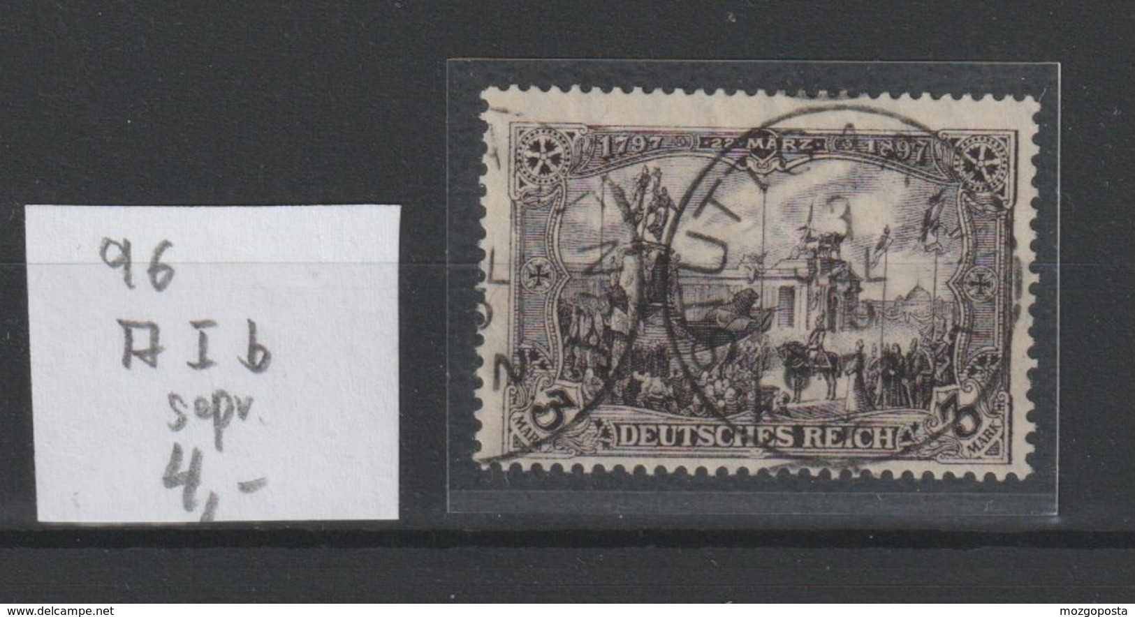 DR MNr. 96A I B Gest. Geprüft - Used Stamps