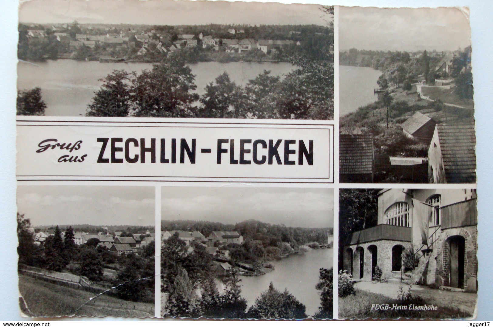 Zechlin -Flecken FDGB Heim Usw. 1959 - Rheinsberg