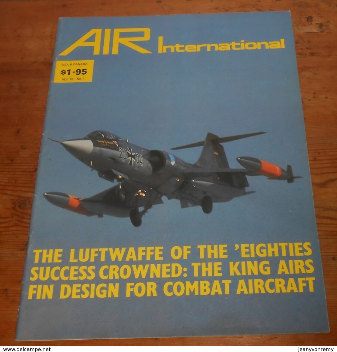 Air International. Volume 18. N°1.Janvier 1980. - Verkehr