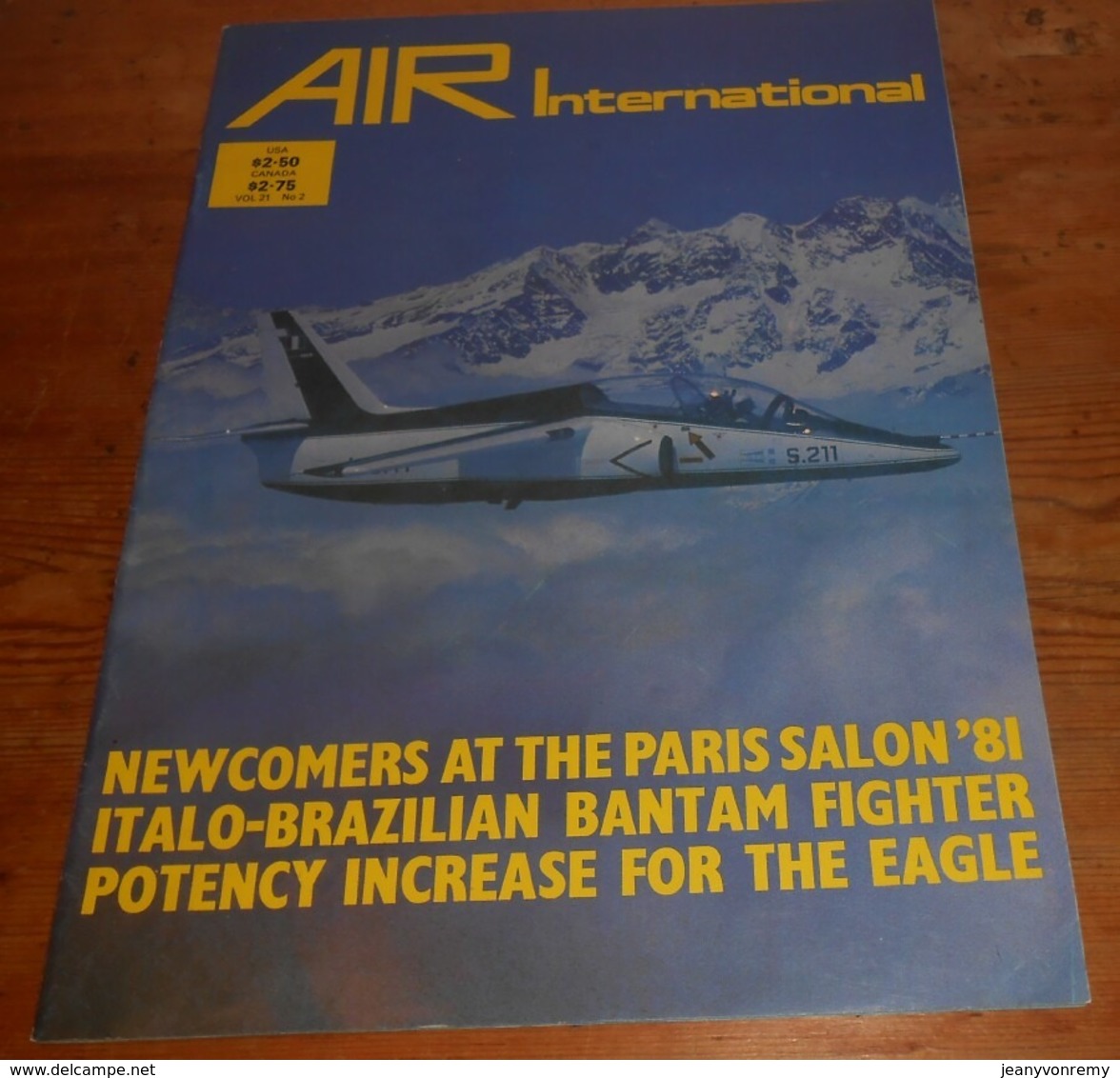 Air International. Volume 21. N°2. Août 1981. - Transports