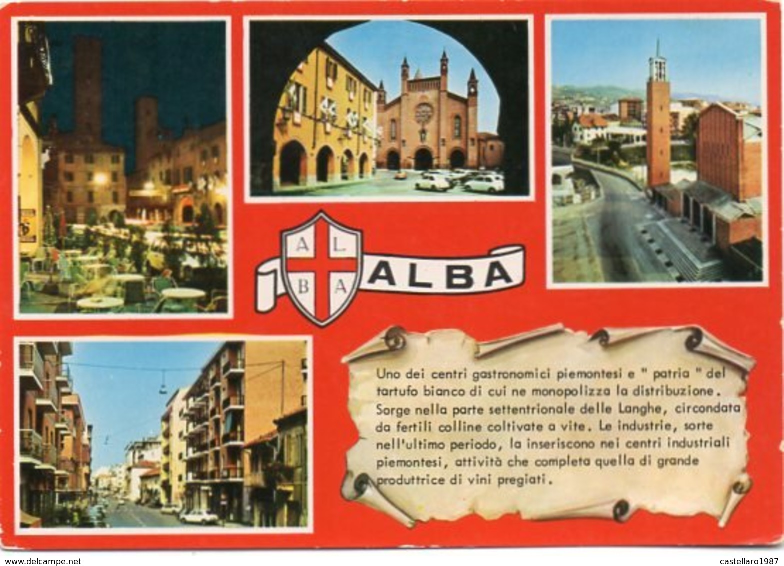 ALBA - Piazza Risorgimento - Il Duomo - Chiesa Cristo Re - Corso Piave - Vedute - Altri & Non Classificati