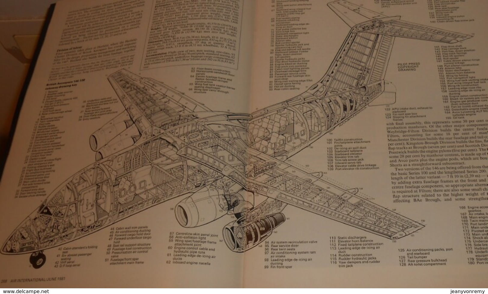 Air International. Volume 20. N°6. Juin 1981. - Transportation