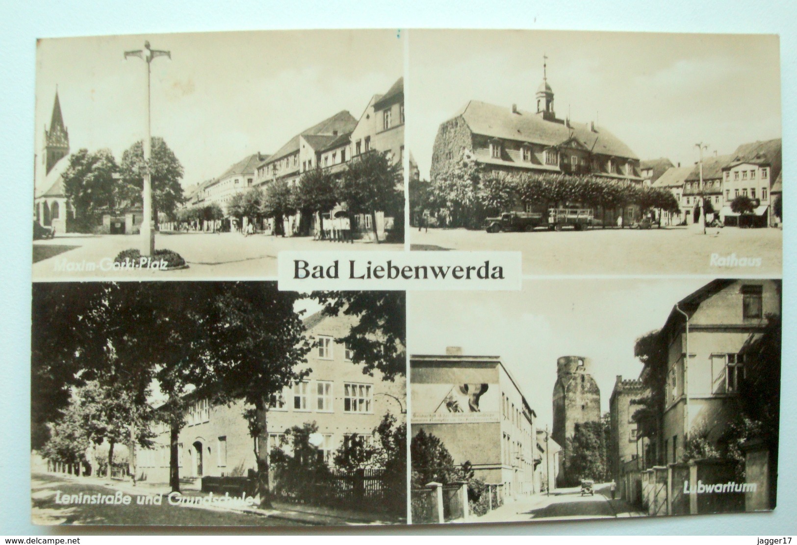 Bad Liebenwerda-Rathaus --1958 - Bad Liebenwerda