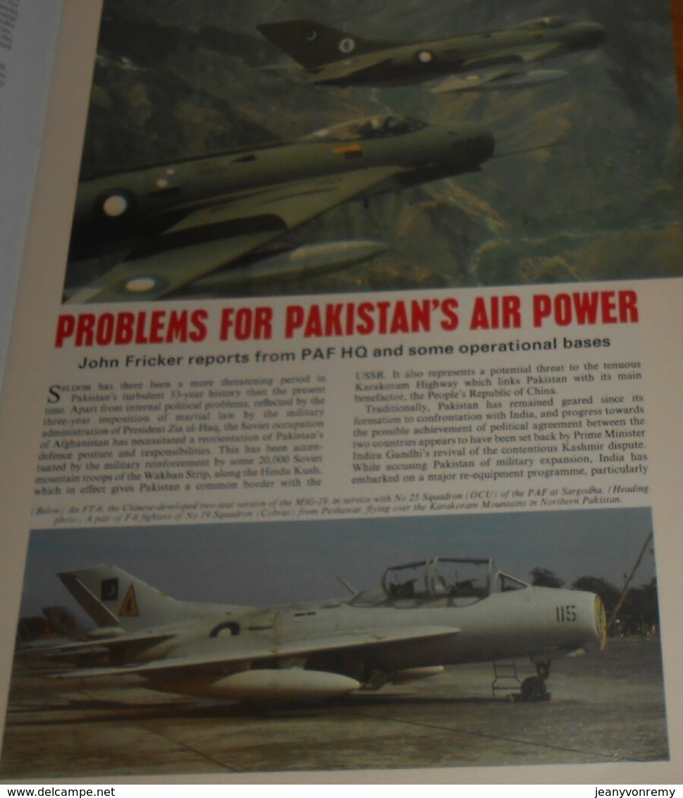 Air International. Volume 20. N°4. Avril 1981. - Transports