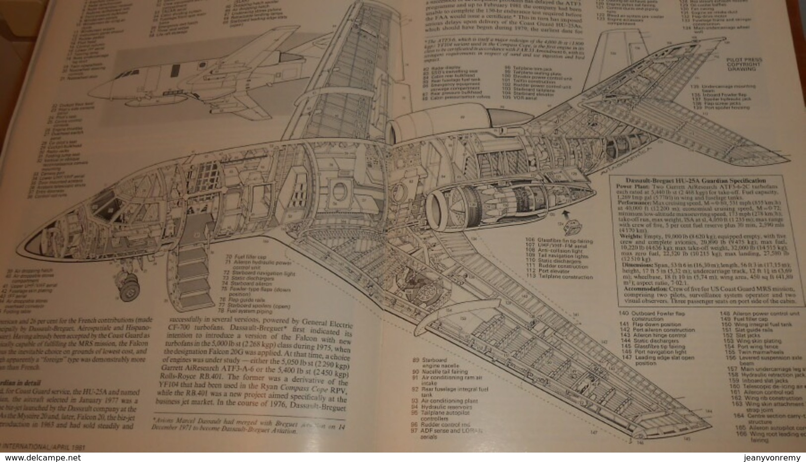 Air International. Volume 20. N°4. Avril 1981. - Transports