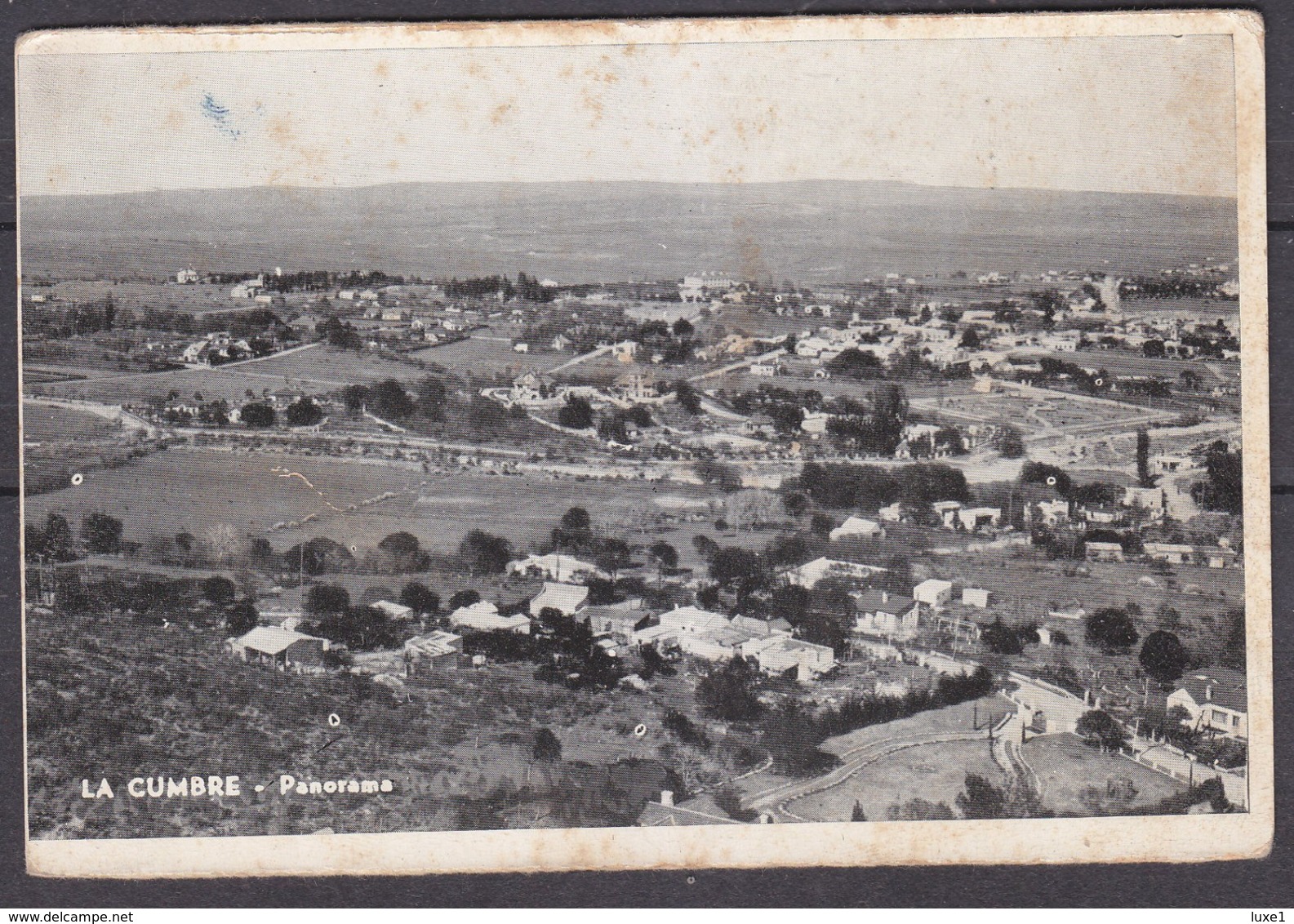 ARGENTINA , La Cumbre  ,   OLD  POSTCARD - Argentine