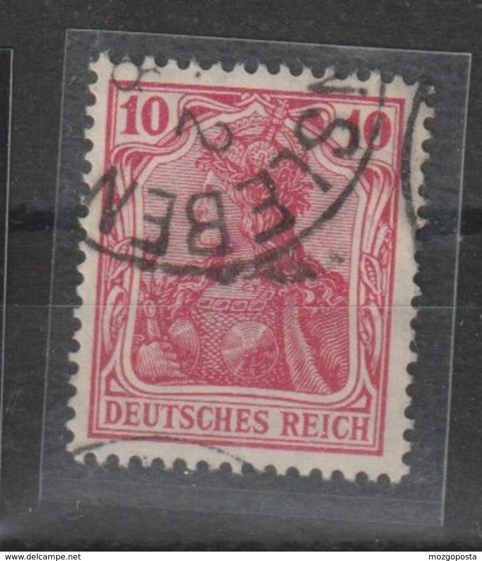 DR MNr. 86 II D Gest. Geprüft - Used Stamps