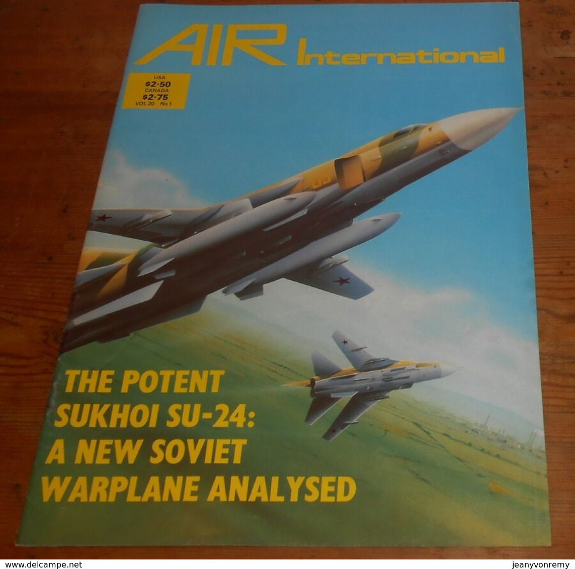 Air International. Volume 20. N°1. Janvier 1981. - Trasporti
