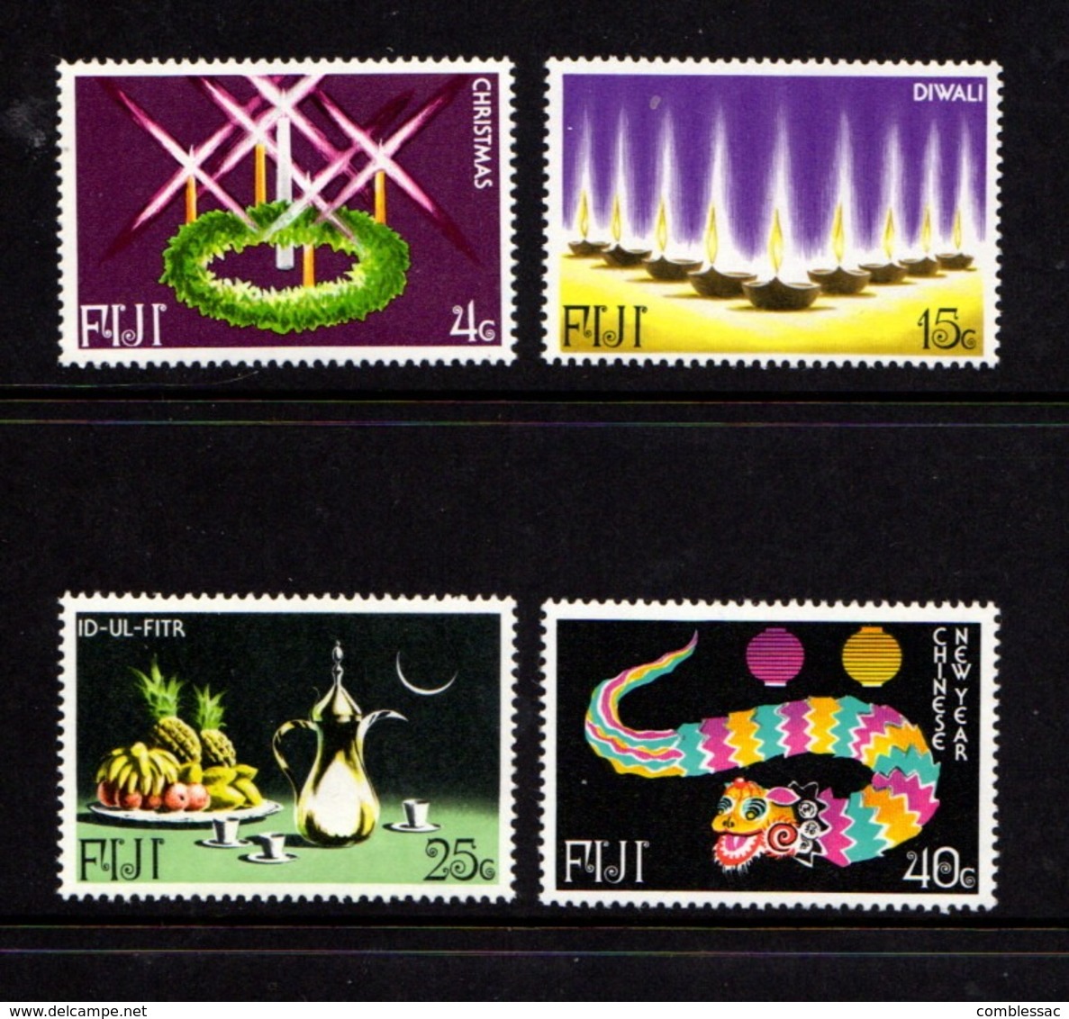 FIJI    1978    Festivals    Set  Of  4    MNH - Fiji (1970-...)