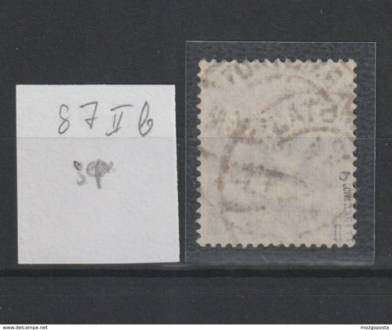 DR MNr. 87 II B Gest. Geprüft - Used Stamps