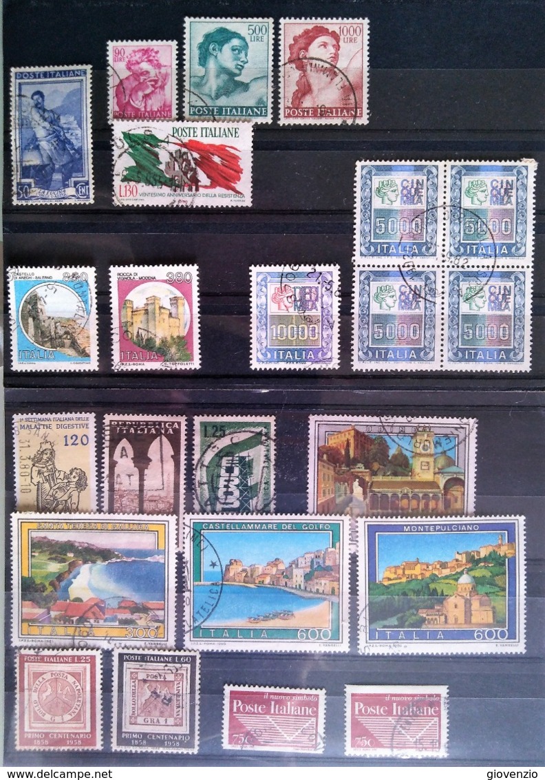 ITALIA REPUBBLICA BUON LOTTO USATI - Lots & Kiloware (mixtures) - Max. 999 Stamps