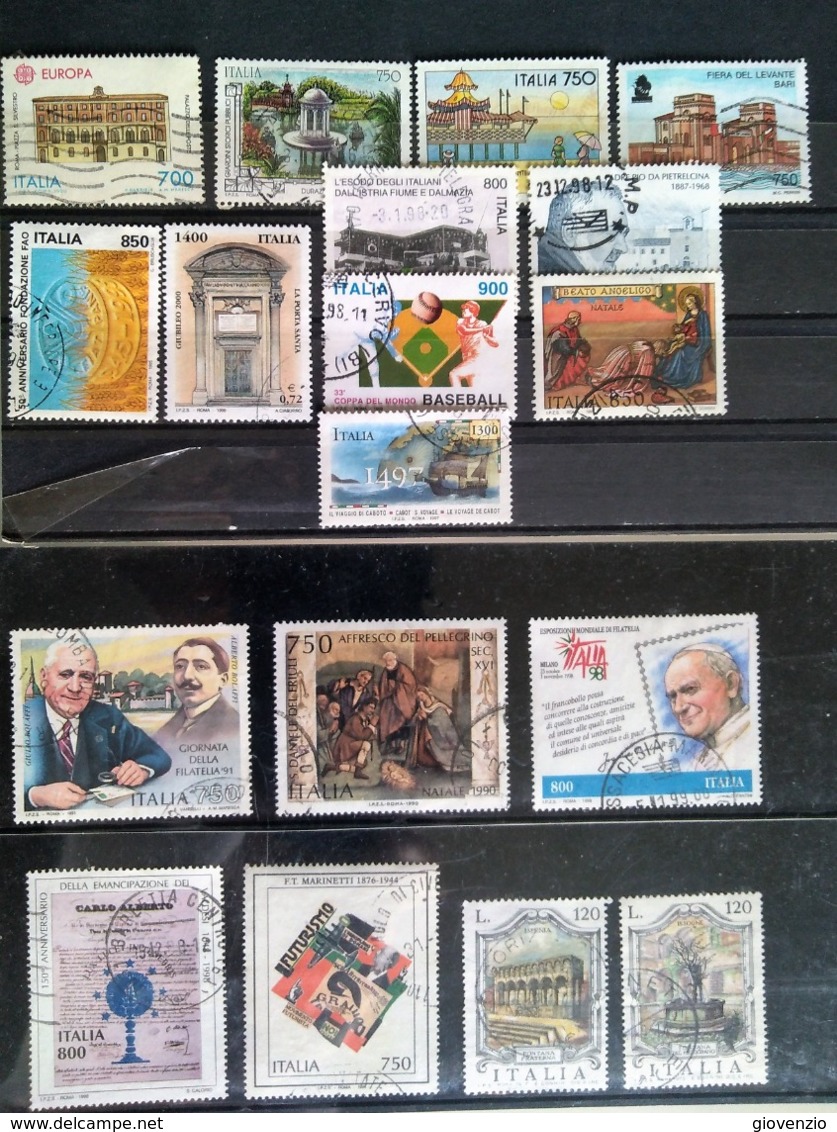 ITALIA REPUBBLICA BUON LOTTO USATI - Lots & Kiloware (mixtures) - Max. 999 Stamps