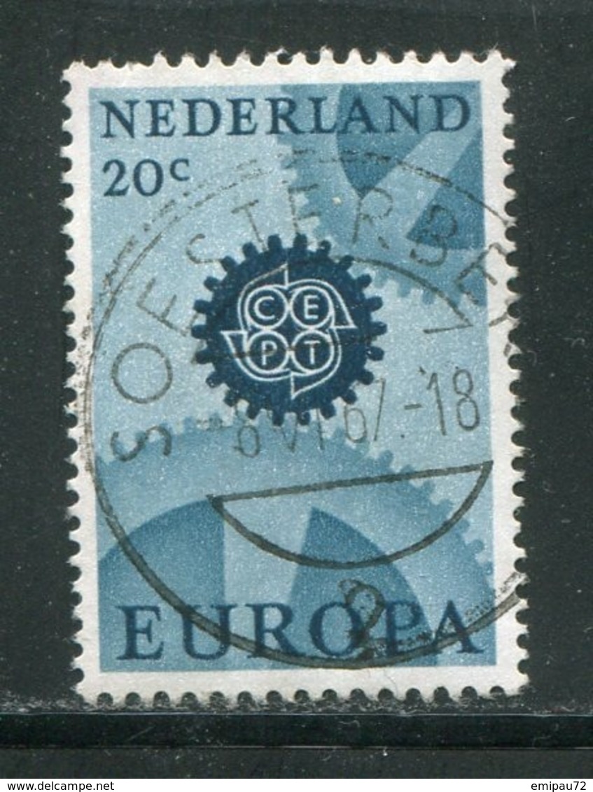 PAYS-BAS- Y&T N°850- Oblitéré (Europa) - 1967