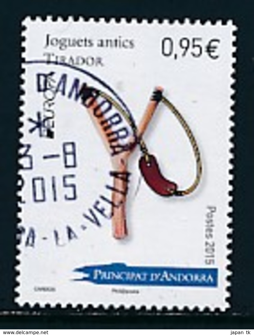 ANDORRA (franz.) Mi.NR. 788 Europa - Historisches Spielzeug -2015 - Used - 2015