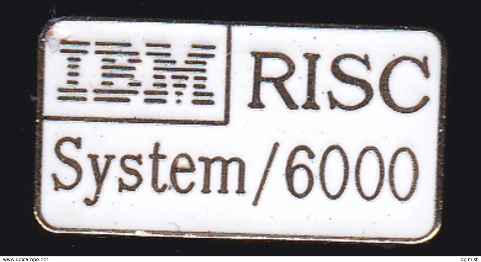 60249-Pin's-IBM.Risk.informatique. - Informatique