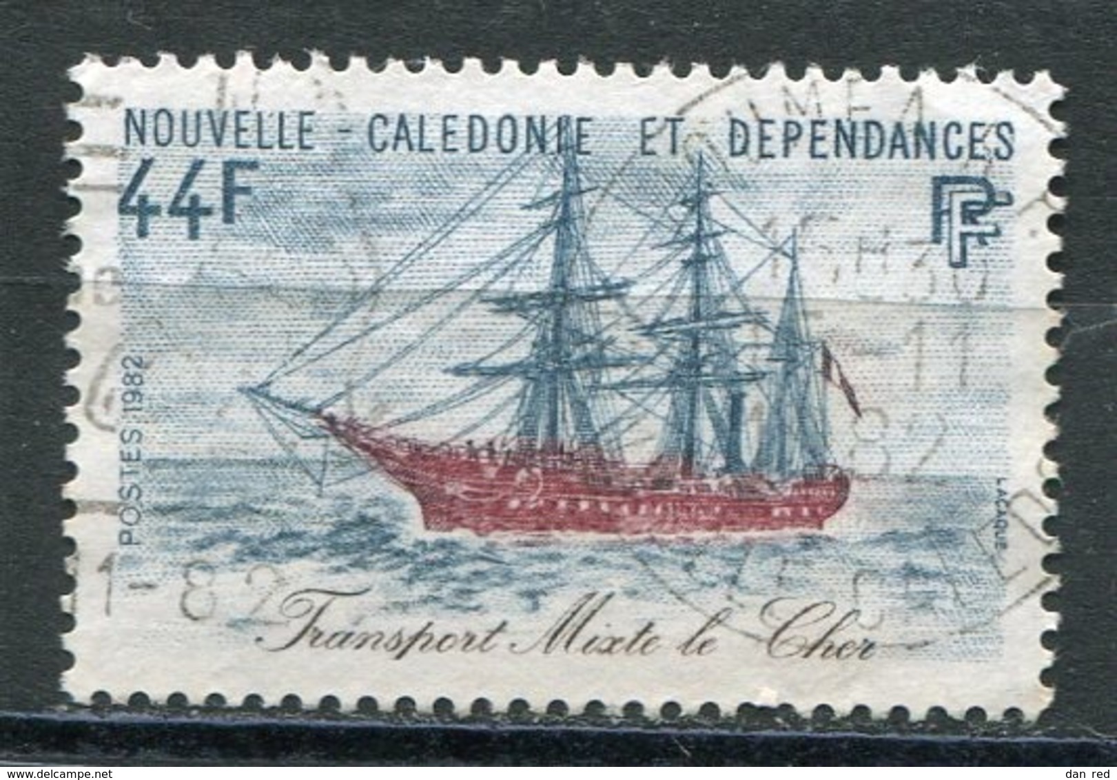 NOUVELLE CALEDONIE  N°  459  (Y&T)  (Oblitéré) - Usados