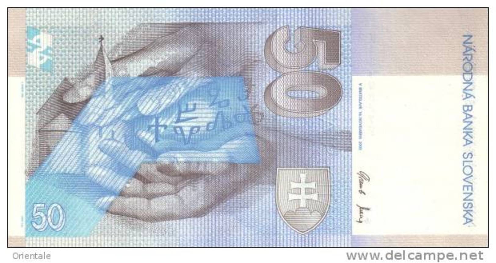 SLOVAKIA P. 21e 50 K 2005 UNC - Slovacchia