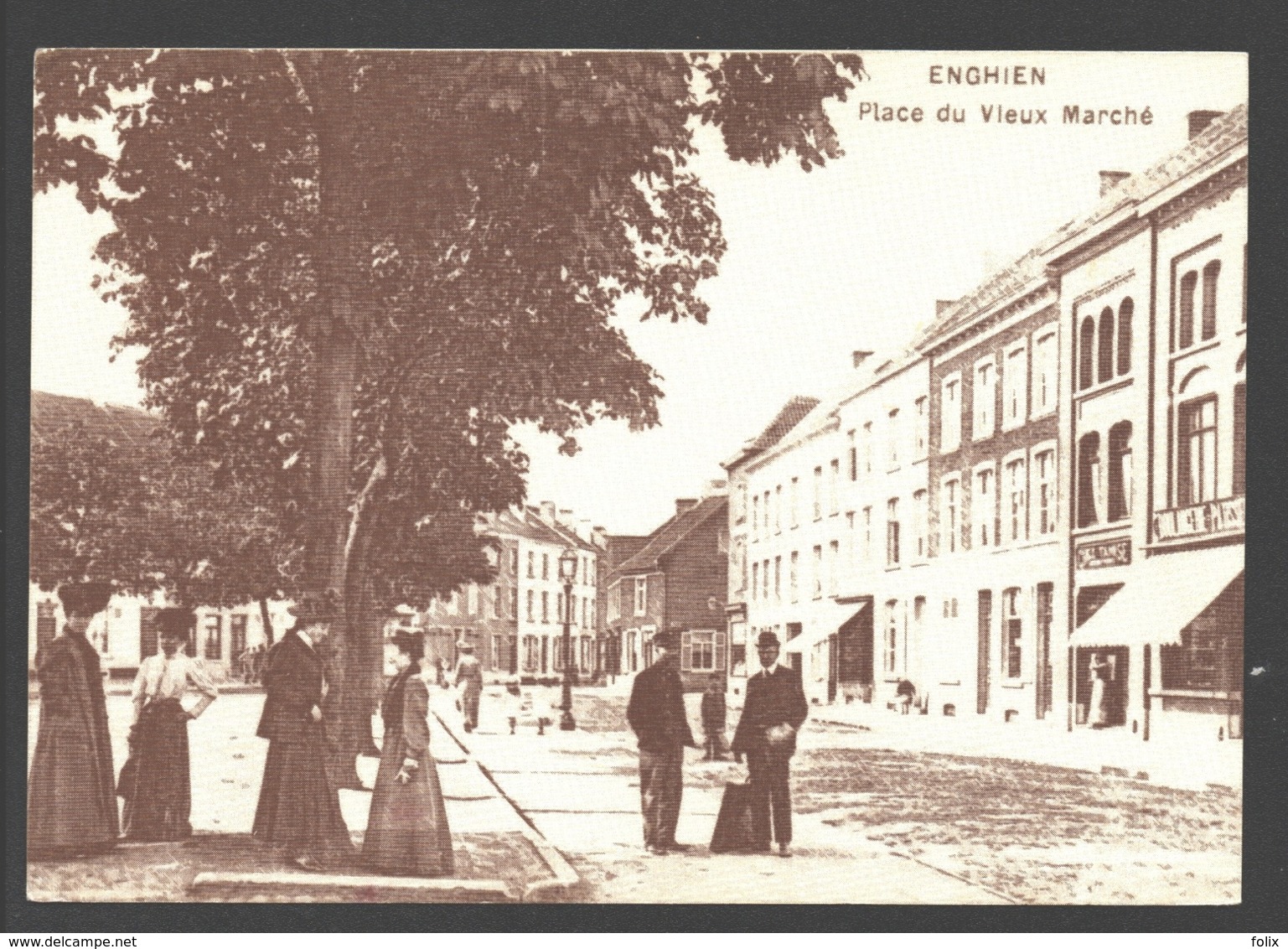 Enghien - Place Du Vieux Marché - Repro Offert à L'occasion Des Vingt Ans D'action Sport Pour Tous - Enghien - Edingen