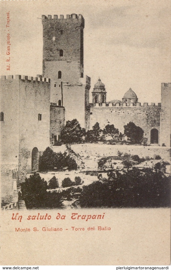 10836 Trapani - Monte S.Giuliano - Torre Del Balio - Trapani