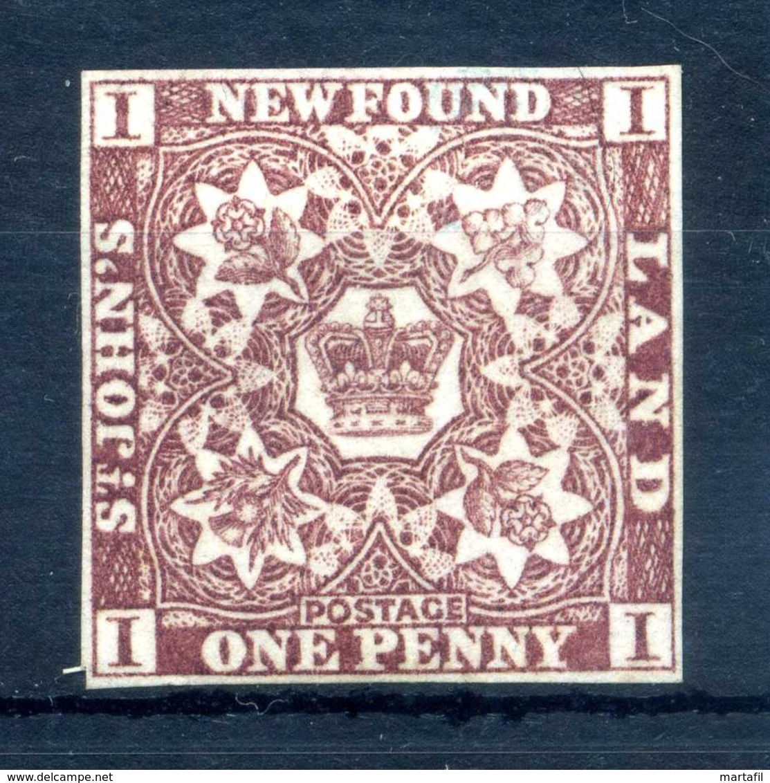 1857-62 NEWFOUNDLAND (Terre-neuve) N.1 (*) - 1857-1861