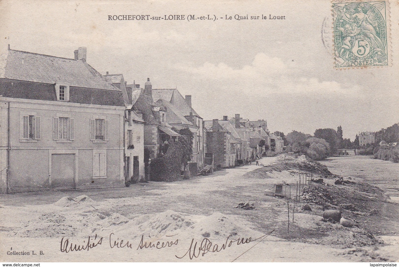 [49] Maine Et Loire > Rochefort Sur Loire Le Quai Sur Le Louet - Autres & Non Classés