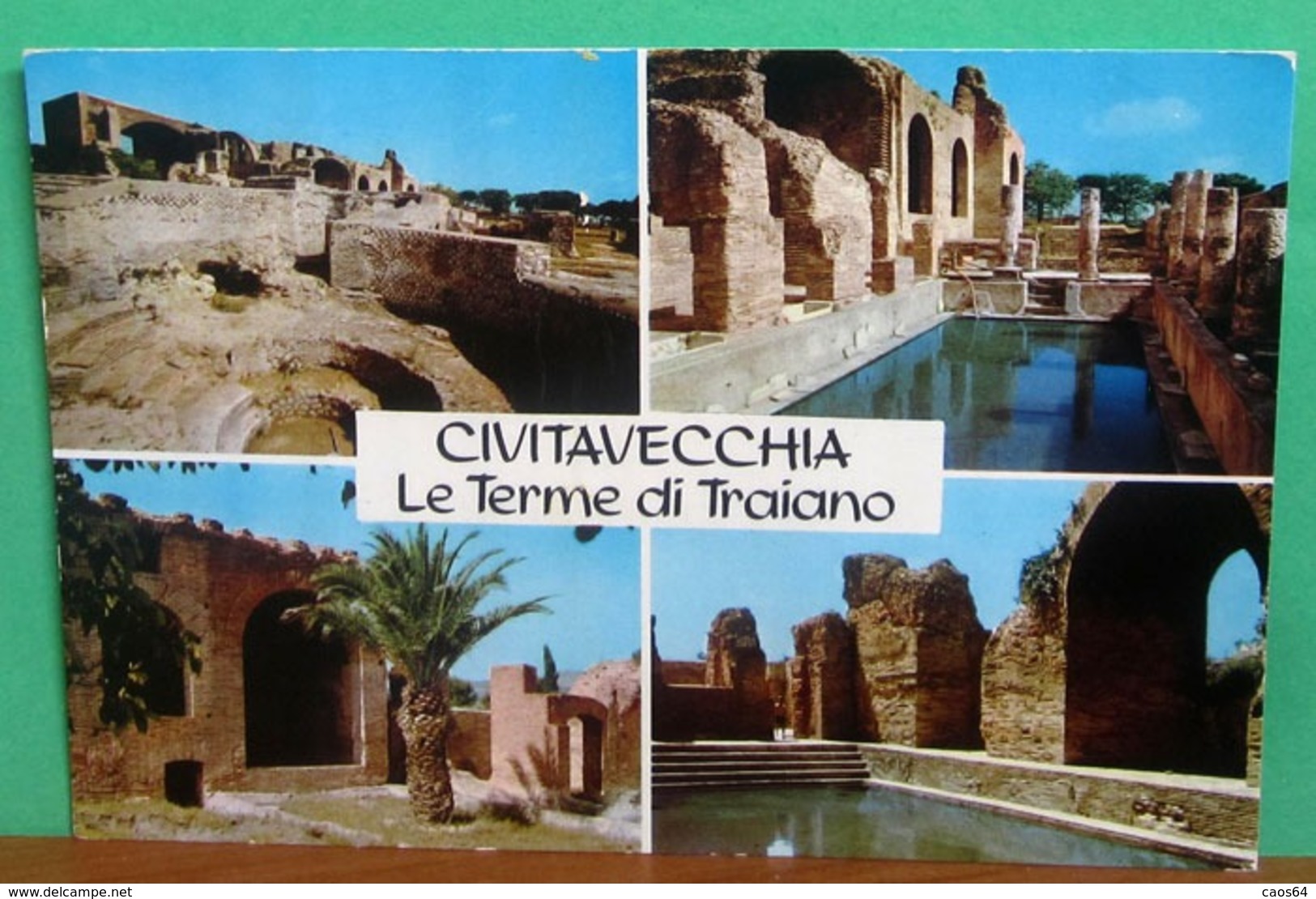 CIVITAVECCHIA Vedute Terme Di Traiano CARTOLINA Non Viaggiata - Civitavecchia