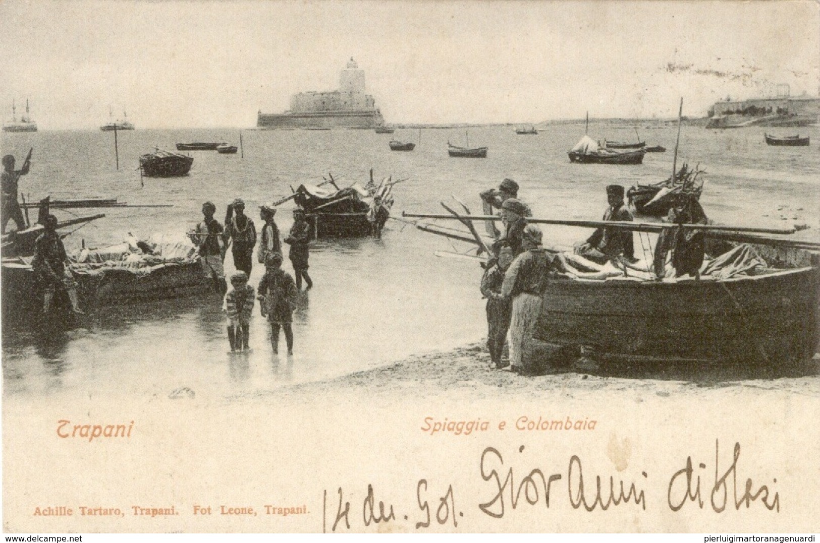 10812 Trapani - Spiaggia E Colombaia - Trapani