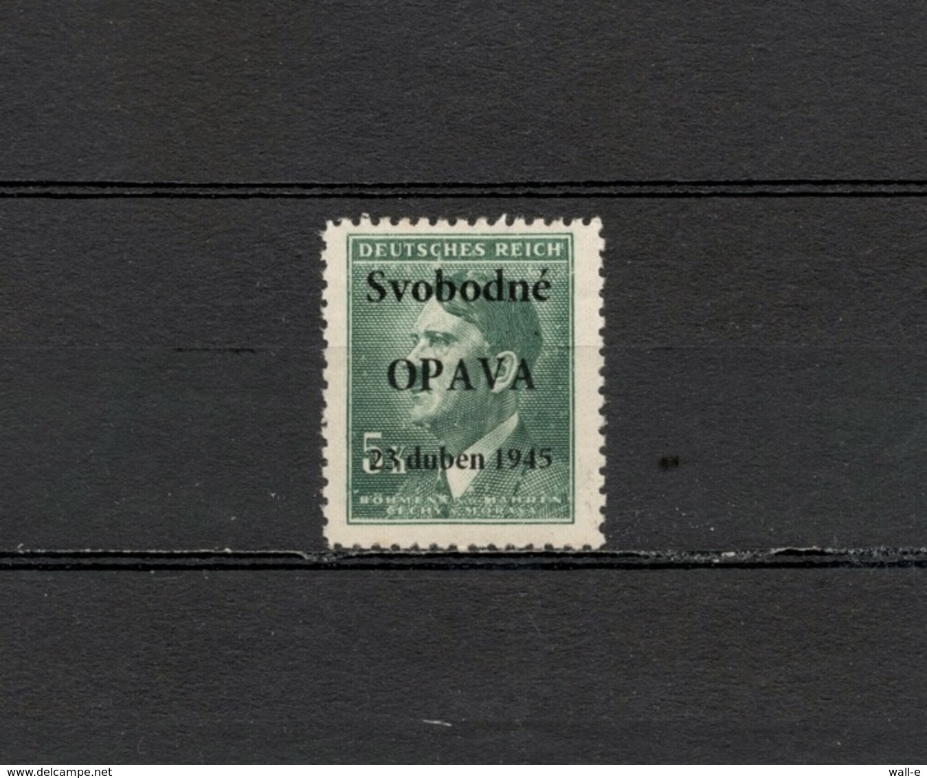 1945 Czechoslovakia Local Liberation Revolutionary Overprints OPAVA Postfrisch - Ongebruikt