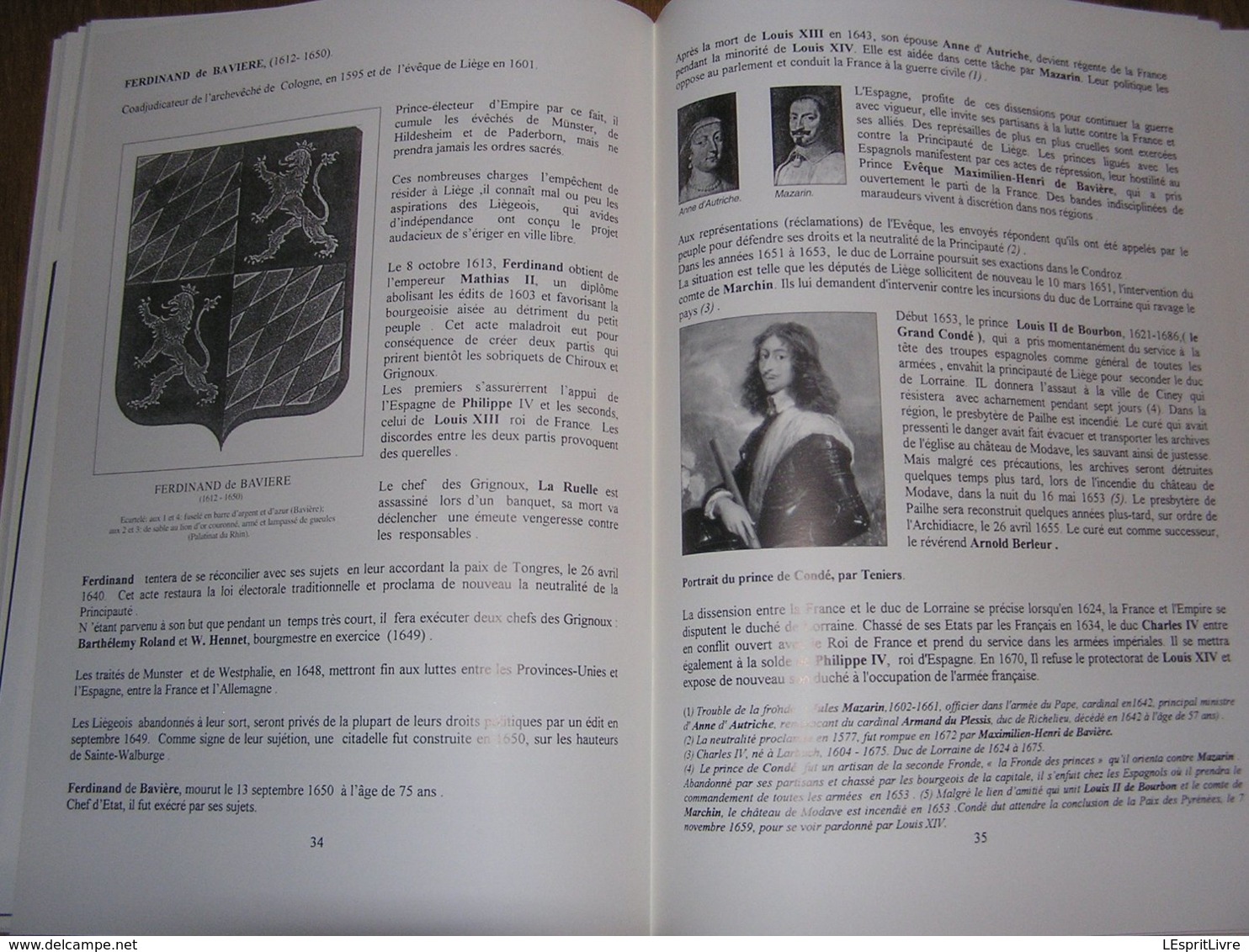 LA BATAILLE DES AVINS 20 Mai 1635 Régionalisme Histoire Condroz Clavier Guerre 30 Ans 16 è S Avein Comté Evêque Liège