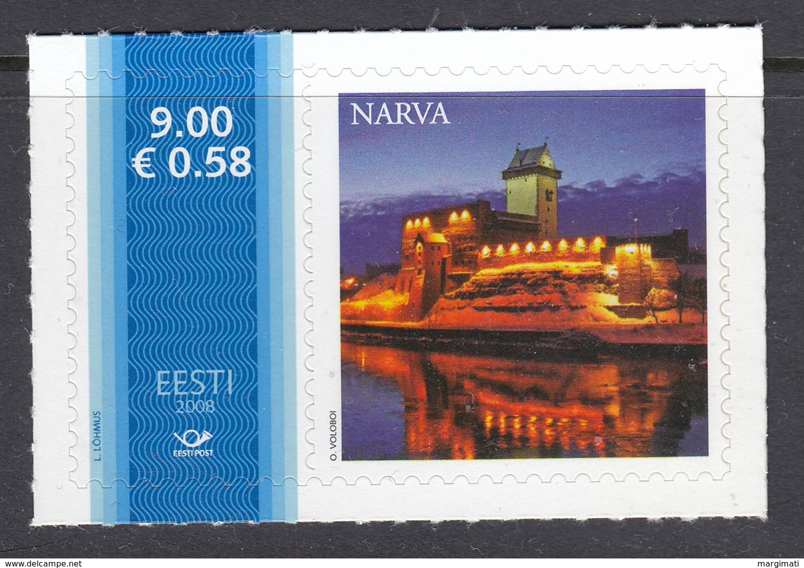 Estland 2008. Meine Marke. Narva. MNH. Pf. - Estland