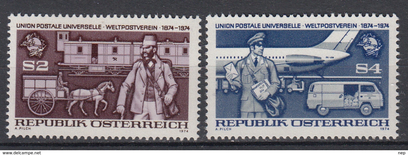 OOSTENRIJK - Michel - 1974 - Nr 1466/67 - MNH** - Neufs