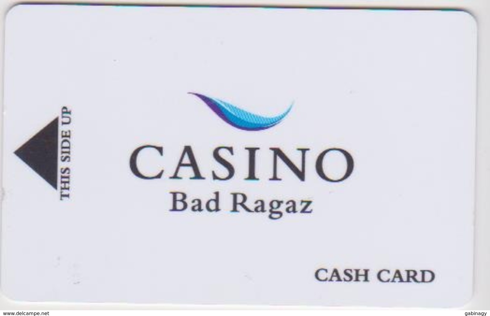 CASINO CARD - 429 - Switzerland - Casino Bad Ragaz - Casinokarten