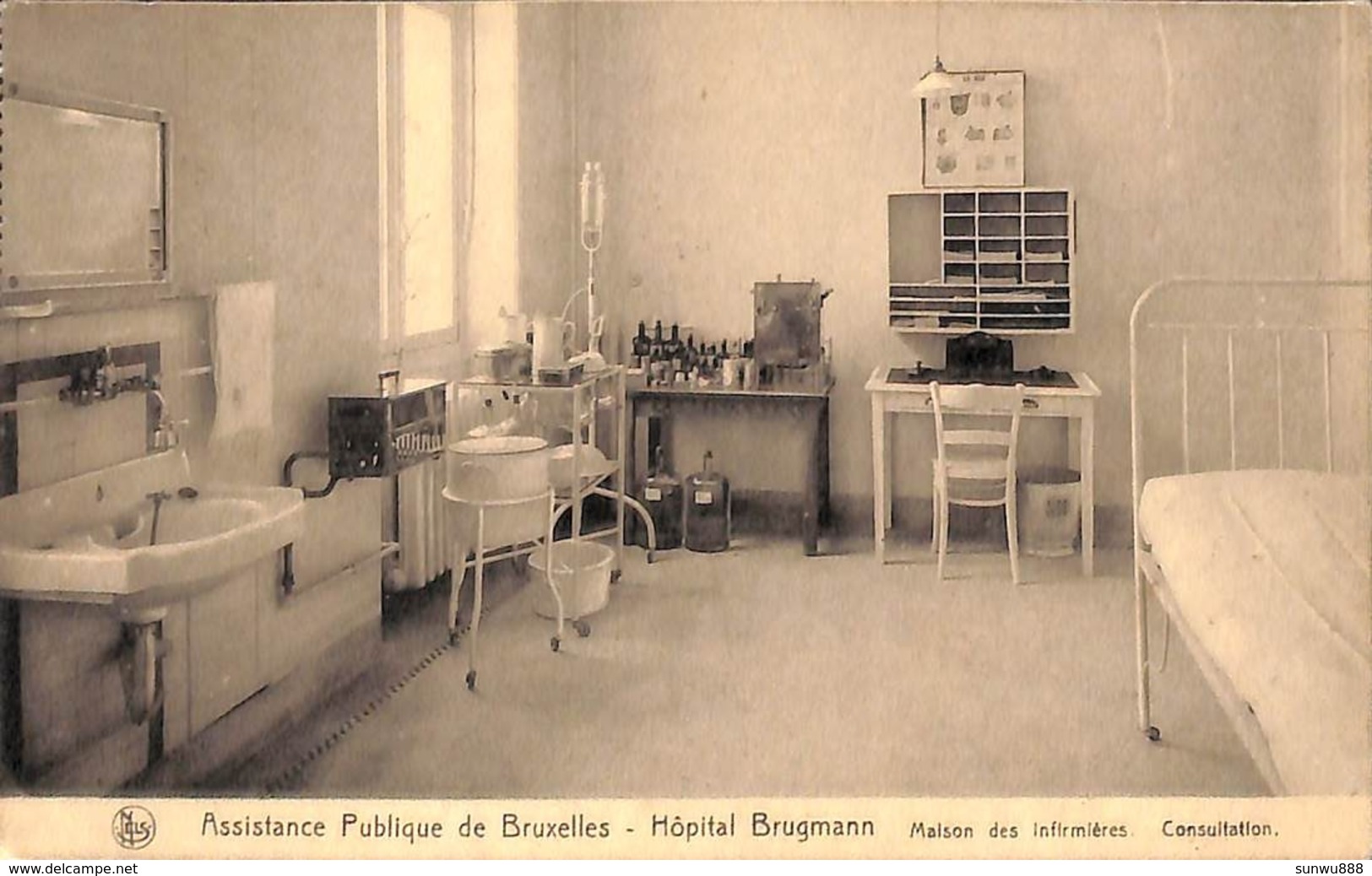 Assistance Publique De Bruxelles - Hôpital Brugmann - Maison Des Infirmières 1938 - Gezondheid, Ziekenhuizen