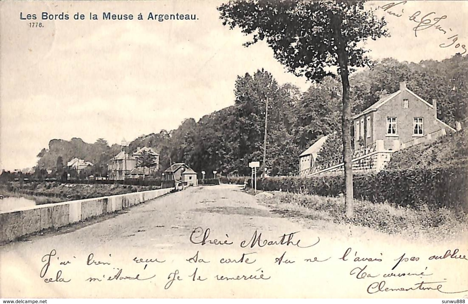 Les Bords De La Meuse à Argenteau (Edition Maréchal - Vliegen) - Visé