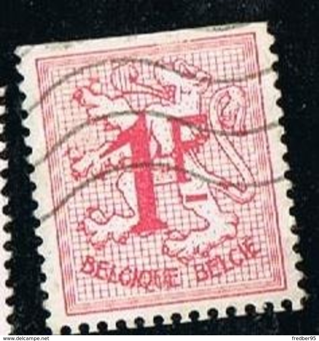 BELGIUM-BELGIQUE 1959 Y&T N°1027B Heraldic Lion 1F - Usati