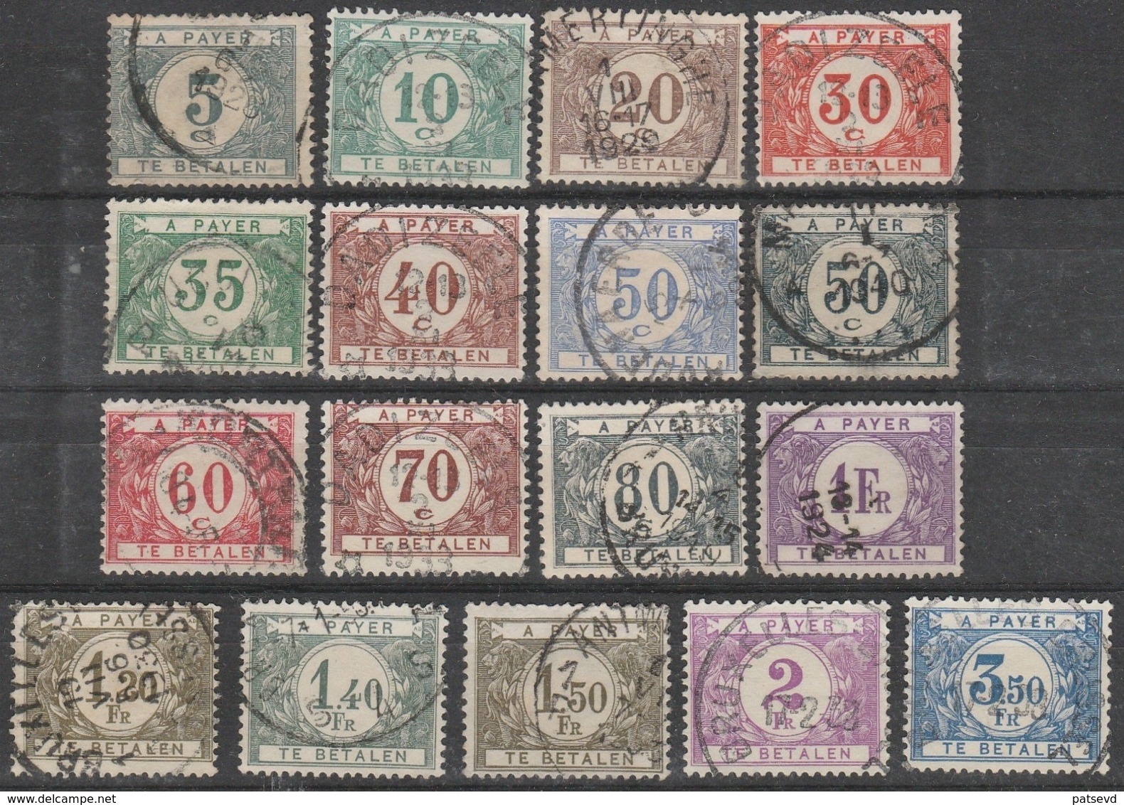 Taxe  Tx 32/48 Oblit/gestp - Timbres