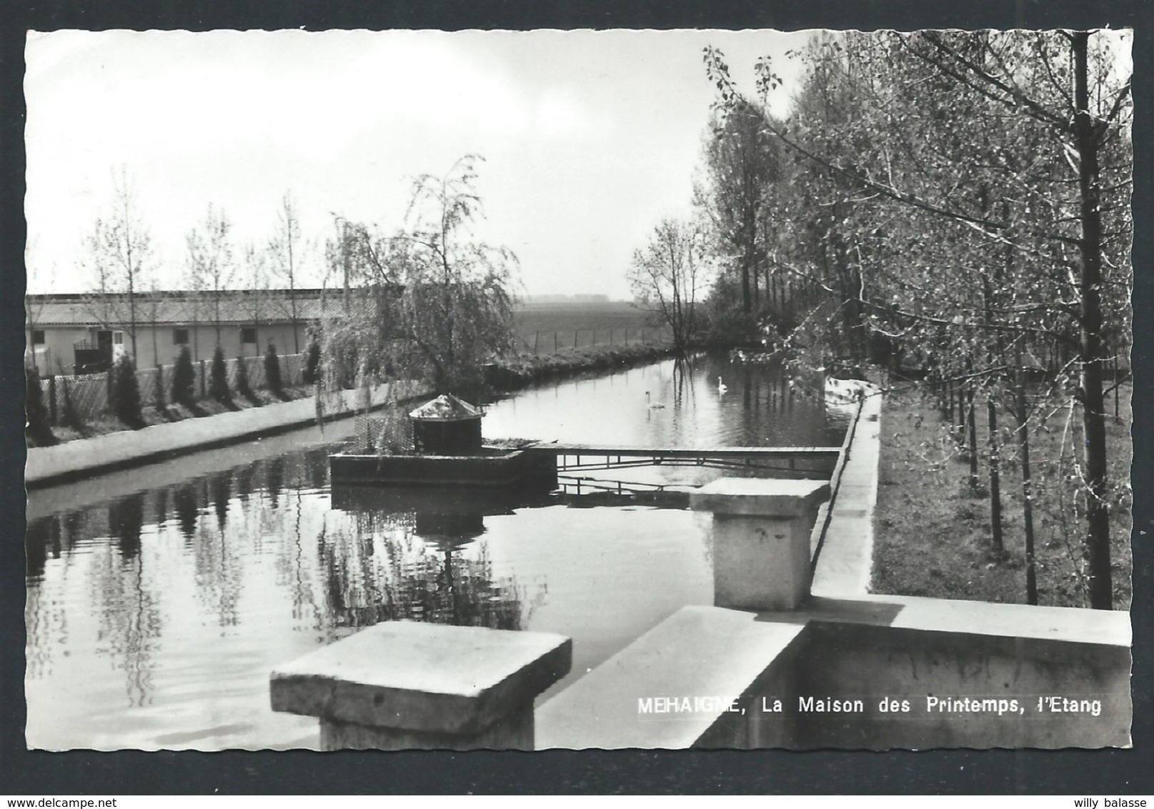 1.1 // CPA - MEHAIGNE - Eghezée - La Maison Des Printemps - L'Etang - CPSM  // - Eghezee