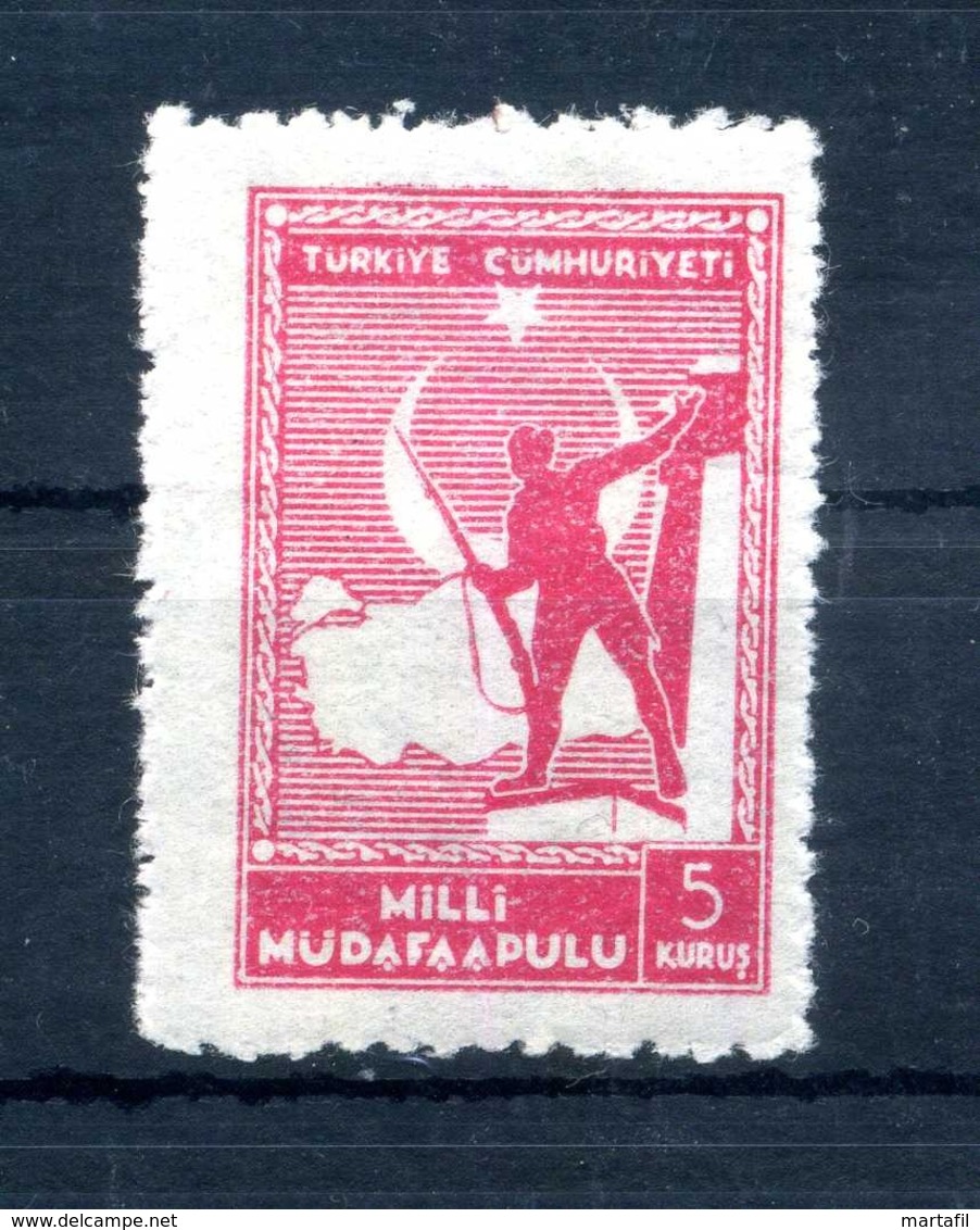 1941-44 TURCHIA Beneficenza N.87 MNH ** - Francobolli Di Beneficenza