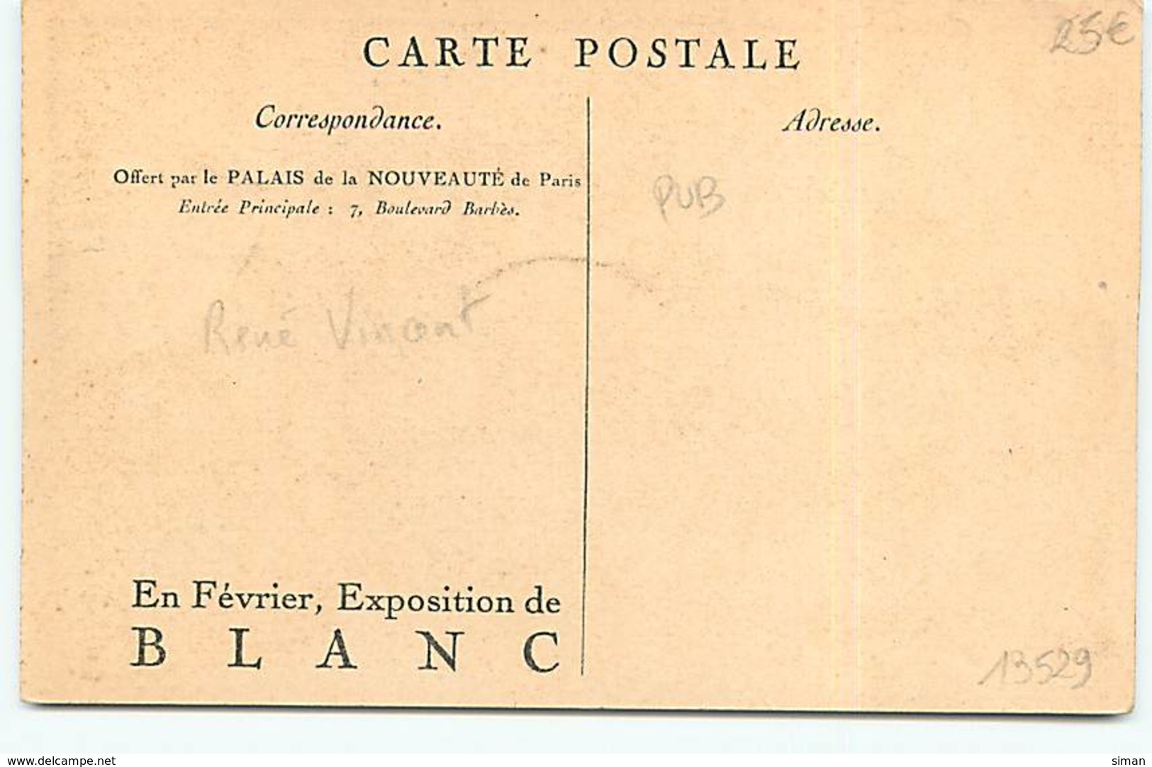 N°13529 - René Vincent - En Février, Exposition De Blanc - Art Déco - Lévrier - Pubblicitari