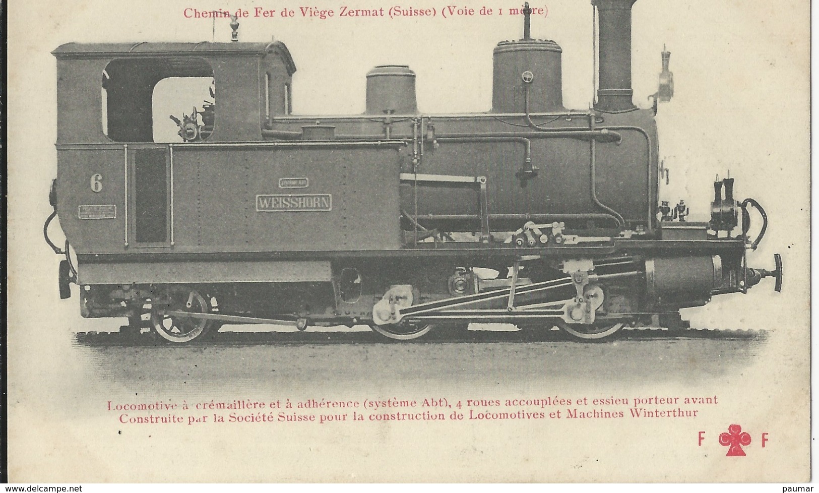 Locomotive    Suisse  No 176 - Autres & Non Classés