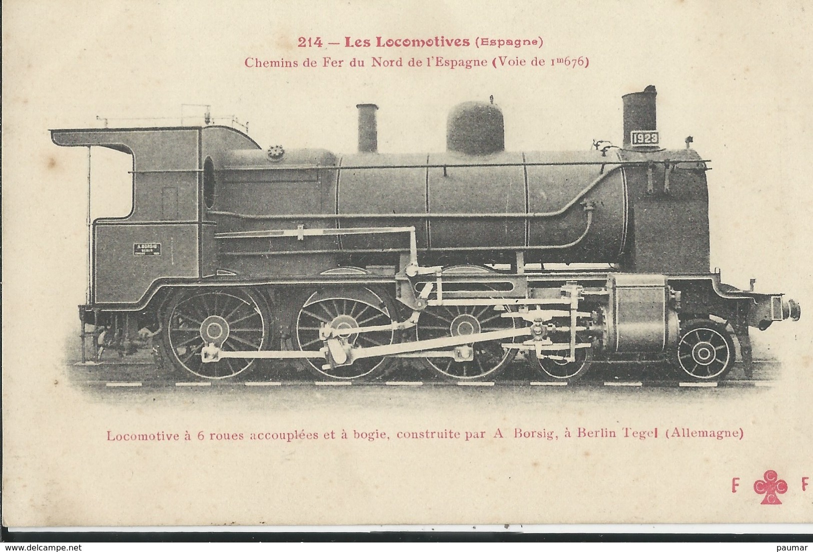 Locomotives  Espagne  No214 - Autres & Non Classés