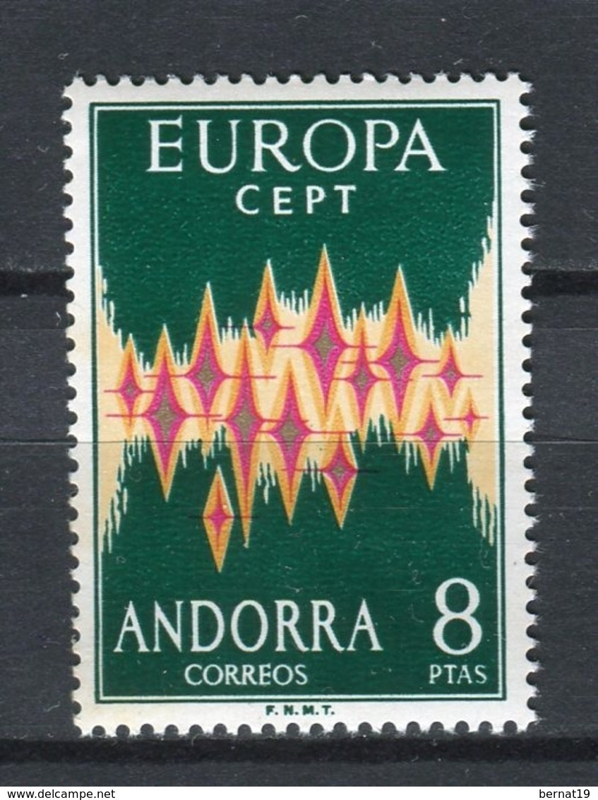 Europa CEPT 1972. Andorra ** MNH. - 1972